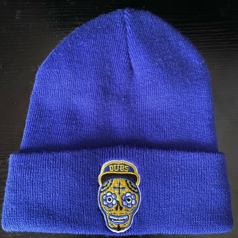 Golden state warriors beanie never worn!